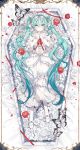  absurdres aqua_eyes aqua_hair dress hatsune_miku highres long_hair noyu_(noyu23386566) tagme twintails very_long_hair vocaloid white_dress 