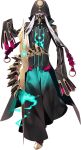  1boy 88_taho absurdres armored_boots asclepius_(fate) black_jacket blue_fire boots crossed_bangs doctor fate/grand_order fate_(series) fire full_body game_cg gas_mask glowing gradient_hair green_eyes grey_hair hair_between_eyes highres hood hood_up jacket long_hair long_sleeves looking_at_viewer male_focus mask masked mouth_mask multicolored_hair non-web_source official_art plague_doctor_mask redhead respirator sleeves_past_fingers sleeves_past_wrists solo tachi-e transparent_background very_long_hair white_hair 