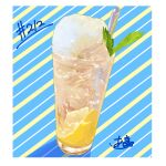  absurdres cup drink drinking_glass drinking_straw food food_focus highres ice_cream no_humans original takisou_sou 