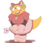  1girl 2020s 2021 adorable alphys anthro anthro_only aruput aruput_ut big_breasts blush boots breasts cat_ears cat_ears_headband cat_headband chubby chubby_anthro chubby_female cosplay cute embarrassed female female_anthro female_only glasses gloves lizard lizard_girl lizard_tail mew_mew_kissy_cutie monster monster_girl non-mammal_breasts pink_boots pink_clothing pink_gloves reptile reptile_girl reptile_tail scalie simple_background solo solo_anthro solo_female sweat sweatdrop sweating sweaty tail undertale wand white_background yellow_body yellow_skin 