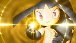  absurdres highres looking_at_viewer magic mawaifu mawile no_humans pokemon pokemon_(creature) red_eyes solo upper_body 