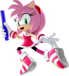  1girl 3d amy_rose amy_rose_(summer_sports) animal_ears animal_nose bike_shorts body_fur dress flat_chest from_side full_body furry furry_female gloves green_eyes hairband hand_up happy holding holding_relay_baton looking_at_viewer mario_&amp;_sonic_(series) mario_&amp;_sonic_at_the_rio_2016_olympic_games official_art open_mouth outstretched_arm pink_dress pink_footwear pink_fur pink_hair red_hairband relay_baton running shoes short_dress short_hair sidelocks simple_background sleeveless sleeveless_dress smile solo sonic_(series) spread_fingers tail third-party_source white_background white_gloves white_trim 