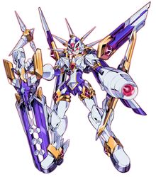  1boy absurdres alternate_color arm_cannon armor blue_bodysuit blue_helmet blue_wings bodysuit commentary commission copy_x_(mega_man) cosplay english_commentary fairy_leviathan_(mega_man) fairy_leviathan_(mega_man)_(cosplay) fighting_fefnir_(mega_man) forehead_jewel full_body fusion glowing glowing_eyes glowing_weapon hashtag-only_commentary helmet hidden_phantom_(mega_man) highres holding_cannon male_focus mechanical_wings mega_man_(series) mega_man_zero_(series) pillar_buster red_eyes sage_harpuia_(mega_man) simple_background spikes weapon white_armor white_background white_helmet wings 