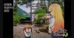  food koshi_torako multiple_girls real_life_insert real_world_location screencap screenshot senbei shikanoko_noko shikanoko_nokonoko_koshitantan subtitled 