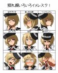  blush embarrassed expressions face harusame_(unmei_no_ikasumi) highres lunasa_prismriver touhou 