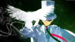   bird cape detective_conan hat kaitou_kid suit necktie  