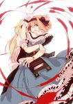  alice_margatroid bad_id blonde_hair blue_eyes book capelet character_doll doll doll_joints fuurin_(omaemona) hairband kirisame_marisa puppet short_hair touhou 
