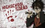  blood highschool_of_the_dead komuro_takashi tagme 