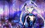  1girl blue_eyes choujigen_game_neptune purple_hair tsunako vector 