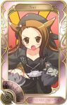  brown_hair character_request cosplay final_fantasy final_fantasy_xiv hand_puppet idolmaster idolmaster_2 long_hair mame-p minase_iori parody pointy_ears puppet 