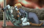  blue_skin bondage chain chikuwa_(rinka) link midna nintendo orange_hair red_eyes rinka115 spoilers the_legend_of_zelda twilight_princess you_gonna_get_raped 