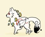  animal capcom chibi chibiterasu no_humans okami profile wolf 