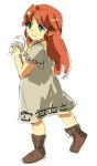 brown_hair long_hair malon muse_(rainforest) ocarina_of_time pointy_ears the_legend_of_zelda young 