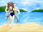  bottle_fairy loli magi-cu swimsuit tama-chan tokumi_yuiko 