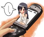  cellphone minigirl phone ringu sadako the_ring through_screen yamamura_sadako 