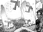  karu_(ishiken) manga monochrome moriya_suwako touhou translation_request yasaka_kanako 
