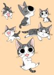  :&lt; cat cat_focus chi&#039;s_sweet_home chi_(character) ikuchi_osutega no_humans 