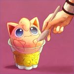  cup gulpin in_container jewelry jigglypuff kabocha_torute n_(pokemon) object_namesake pokemon pokemon_(creature) pokemon_(game) pokemon_bw pun spoon sweat when_you_see_it 