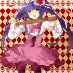  chopsticks dress fang flower furudo_erika pantyhose tape towa1 umineko_no_naku_koro_ni 