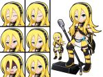  animated animated_gif blonde_hair blue_eyes boots chibi expressions gif headphones lily_(vocaloid) lipsync_model long_hair mameshiba microphone microphone_stand shaded_face singing thigh_boots thighhighs tongue vintage_microphone vocaloid wink 