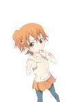  hairpin hiroton inami_mahiru orange_hair pantyhose ponytail solo tears working!! young 