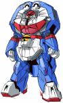  artist_request crossover doraemon doraemon_(character) gundam lowres turn_a_gundam turn_a_gundam_(mobile_suit) 