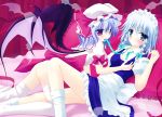  ass highres izayoi_sakuya konitan multiple_girls remilia_scarlet shimotsuki_keisuke touhou 