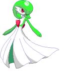  animated animated_gif dancing gardevoir green_hair lowres no_humans oversize_forearms pokemon pokemon_(creature) red_eyes 