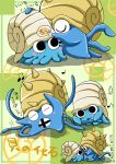  blue_skin blush omanyte omastar pokemon shell 