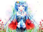   crying flower hatsune_miku tagme vocaloid  