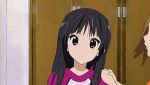  animated animated_gif black_hair cap gif k-on! lowres screencap tainaka_ritsu 