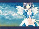  angel_wings letterboxed maid ogata_kinji sky soft_beauty wallpaper wings 