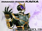  1boy armor character_name helmet kamen_rider kamen_rider_555 kamen_rider_kaixa male momojiri_(kari) solo 