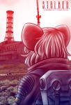  chernobyl_npp crossover five-seven grey_hair mouse_ears nazrin seva_suit solo stalker_(game) touhou 