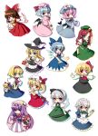  alice_margatroid blonde_hair blue_eyes blue_hair brown_eyes brown_hair cirno flandre_scarlet hakurei_reimu hong_meiling izayoi_sakuya kirisame_marisa koakuma konpaku_youmu masaru.jp patchouli_knowledge pink_eyes pink_hair red_eyes redhead remilia_scarlet rumia saigyouji_yuyuko silver_hair touhou 