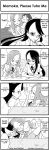  2girls 4koma comic heartcatch_precure! kurumi_erika kurumi_momoka multiple_girls precure tsukikage_yuri yuri 