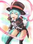  fishnet_pantyhose fishnets hatsune_miku kouzilow magician miracle_paint_(vocaloid) pantyhose project_diva vocaloid 