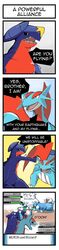  abomasnow comic defeat dragon english failure garchomp highres naruto pokemon pokemon_(game) pokemon_battle salamence snow walrein x_x 