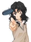  amagami coin coin_flip foreshortening hands motion_blur parody satou_rina seiyuu_connection seiyuu_joke tanamachi_kaoru to_aru_kagaku_no_railgun to_aru_majutsu_no_index wink yuuya_(yu-ya&#039;s) 