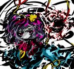  abstract bad_id f7(eiki) heart komeiji_satori pink_hair purple_eyes third_eye touhou 