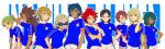  bags_under_eyes bjorn_kyle blonde_hair blue_hair brown_hair dark_skin desuta dylan_keith gianluca_zanardi green_hair harano highres inazuma_eleven male marco_maseratti mark_kluger mark_kruger midorikawa_ryuuji multiple_boys nagumo_haruya red_hair redhead rococo_urupa soccer_uniform 