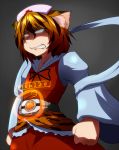  animal_ears belt hat kagome_(traumatize) kamen_rider kamen_rider_dcd kemonomimi_mode nurse_cap short_hair tiger_ears tora_(trampjing) toramaru_shou touhou 