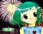 fireworks kasugano_midori midori_no_hibi rain-like-flame tagme