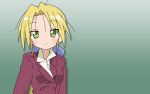  blonde_hair green kuroi_nanako lucky_star tagme 