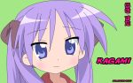  hiiragi_kagami lucky_star vector_trace wallpaper 