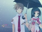  itou_noiji nanatsuiro_drops tsuwabuki_masaharu umbrella yaeno_nadeshiko 