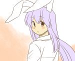  animal_ears blush bunny_ears koyama_shigeru long_hair purple_hair red_eyes reisen_udongein_inaba touhou 