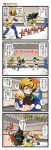  comic dei_shirou highres orenji_zerii reiuji_utsuho shameimaru_aya toramaru_shou touhou translated translation_request 