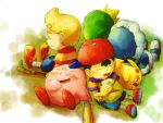  bag baseball_bat black_hair blonde_hair hat hood ice_climber ice_climbers kirby kirby_(series) link lucas mother_(game) mother_2 mother_3 ness nintendo pikachu pokemon popo_(ice_climber) super_smash_bros. the_legend_of_zelda toon_link wind_waker 