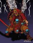  alternate_costume burstlife iron_man kanji marvel samurai samurai_armor sword weapon 